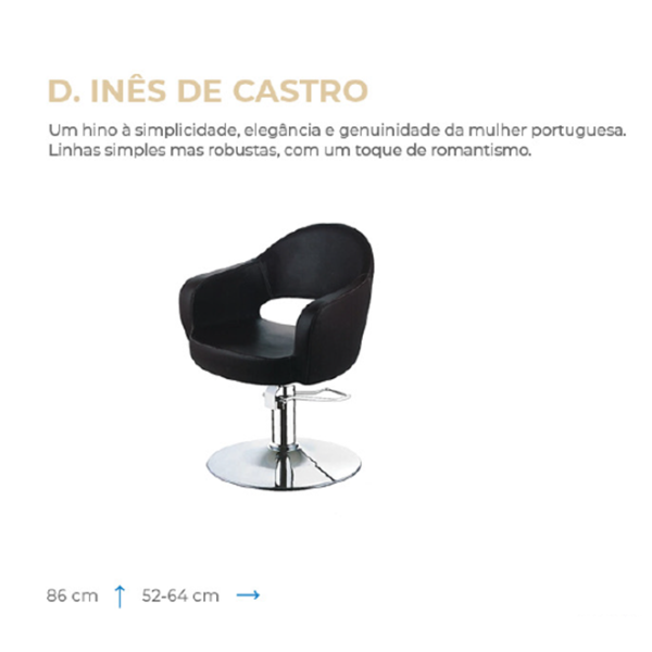 CADEIRA CABELEIREIRO D. INES CASTRO