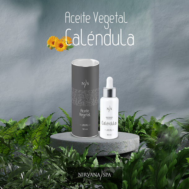 ÓLEO VEGETAL CALENDULA - NIRVANA SPA