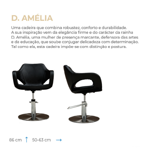 CADEIRA CABELEIREIRO D. AMELIA