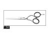 TESOURA JAGUAR GOLD LINE DIAMOND E