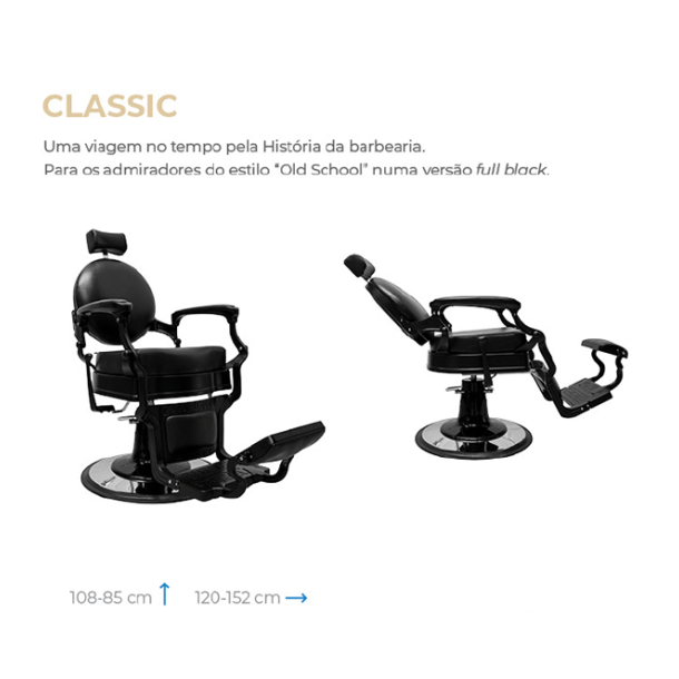CADEIRA BARBEIRO CLASSIC